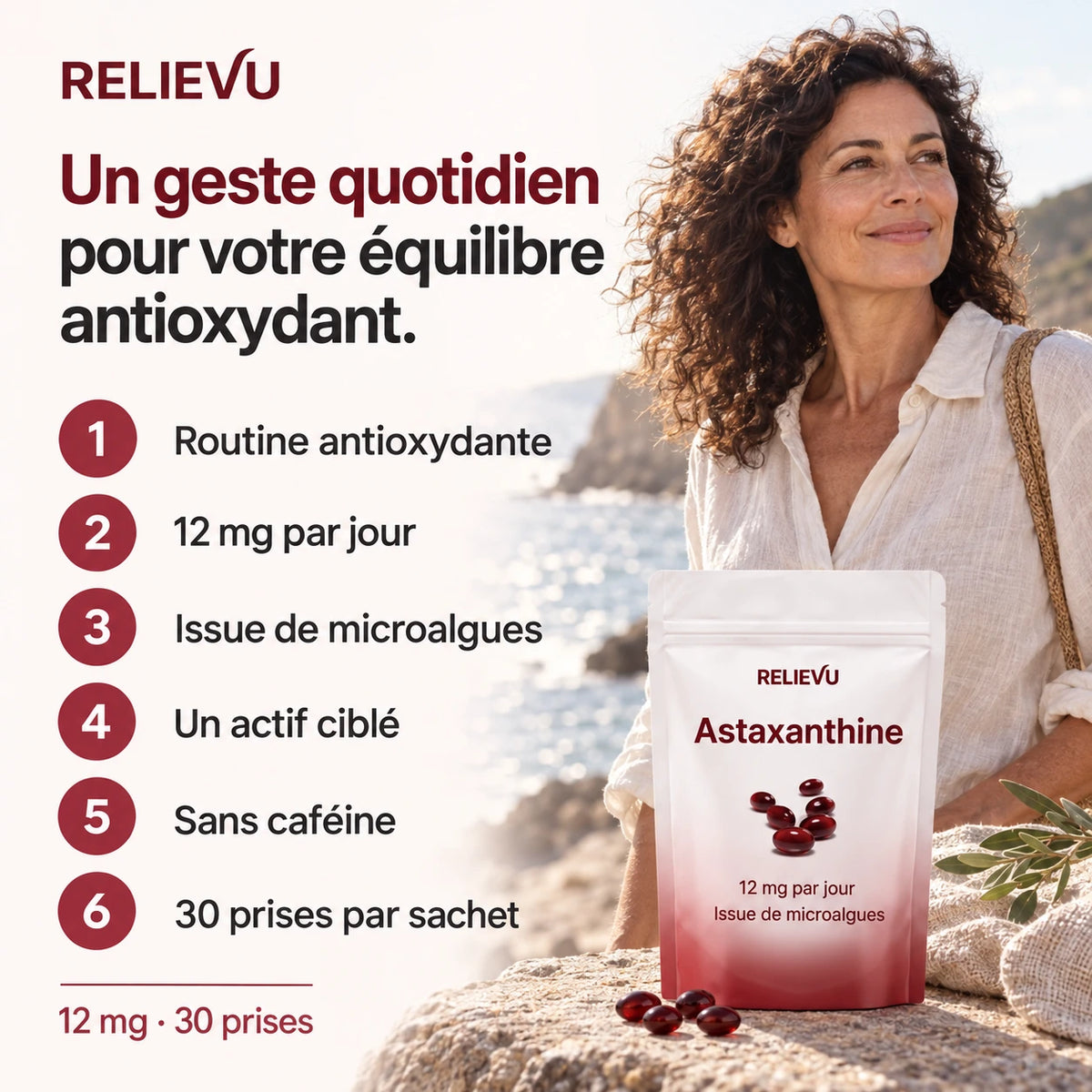 Astaxanthine 12 mg — Le rituel et ses atouts