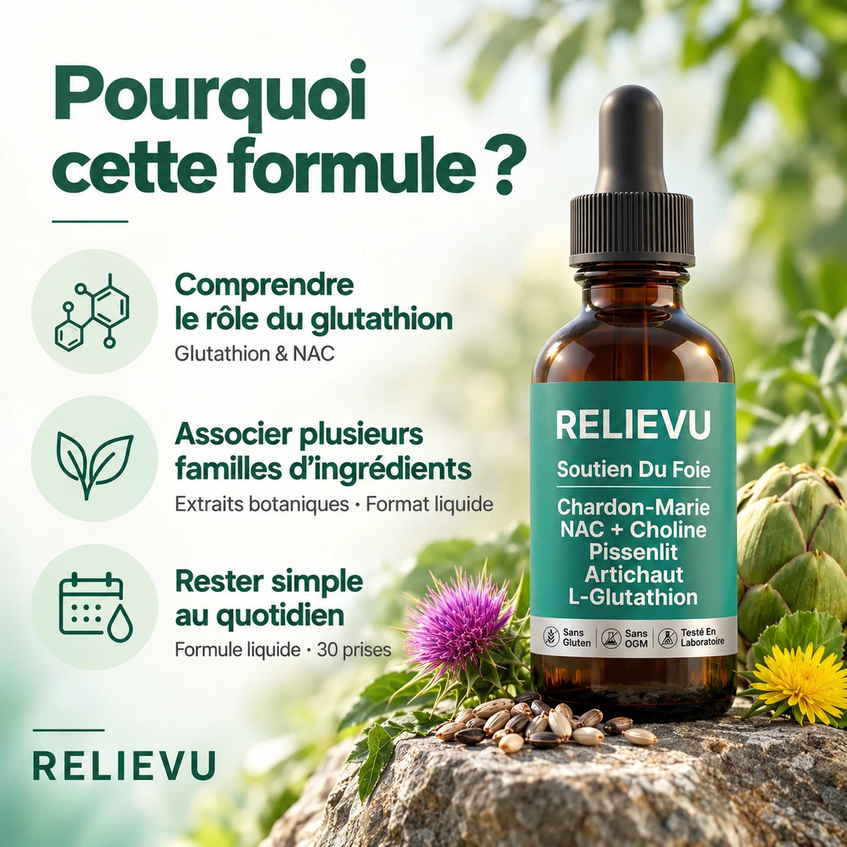 L-Glutathion, NAC Et Plantes — Pourquoi choisir cette formule