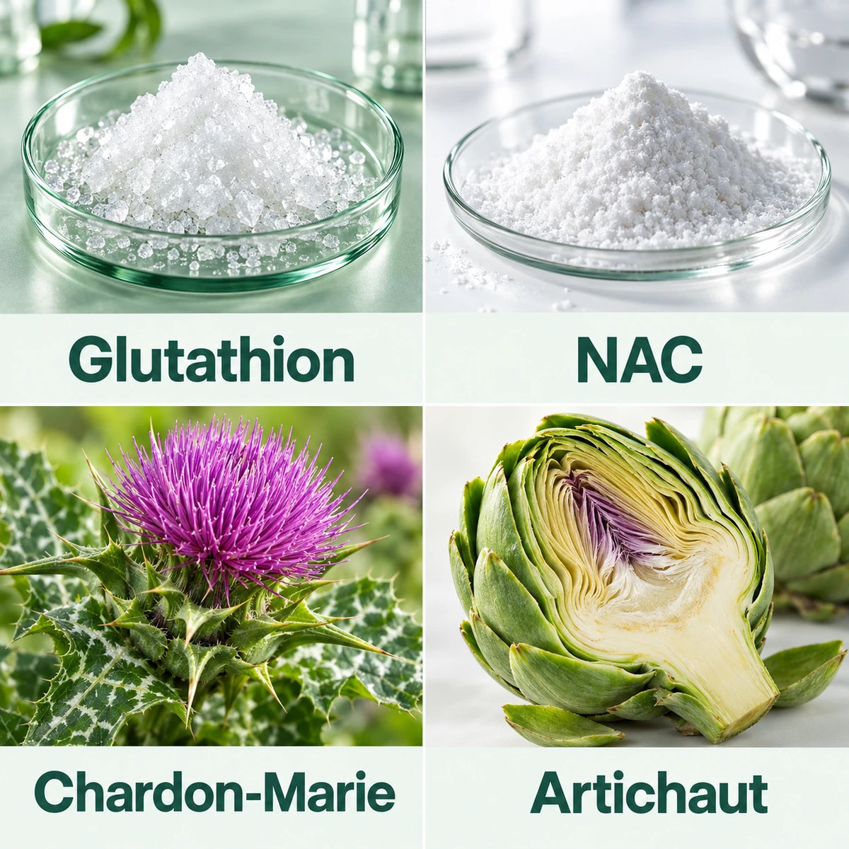 L-Glutathion, NAC Et Plantes — Les ingrédients à découvrir