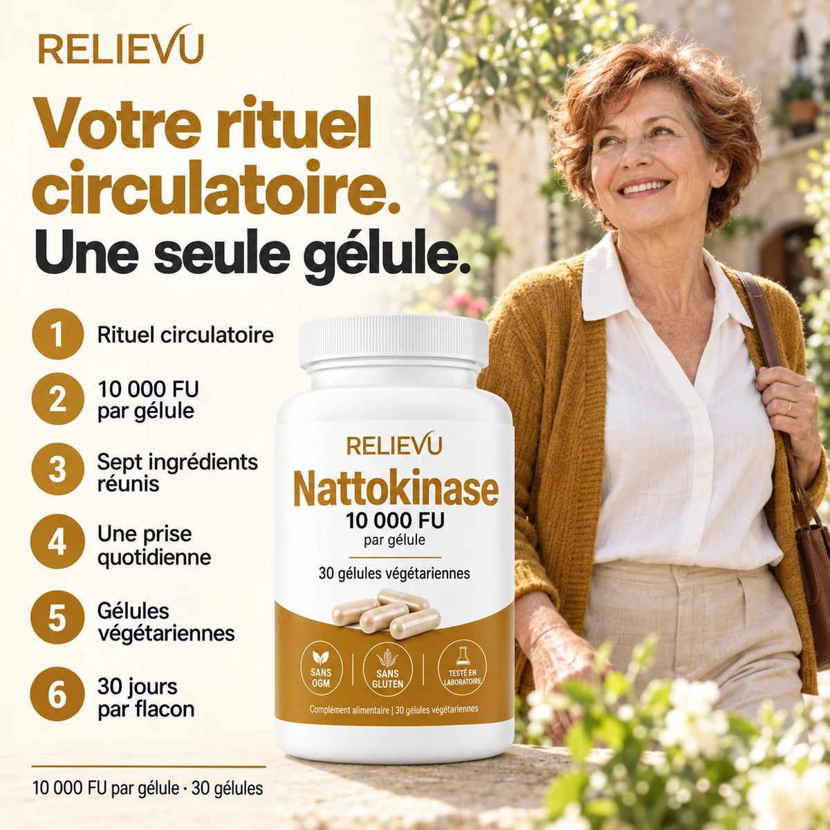 Nattokinase 10 000 FU Complexe 7 En 1 — Le rituel et ses atouts
