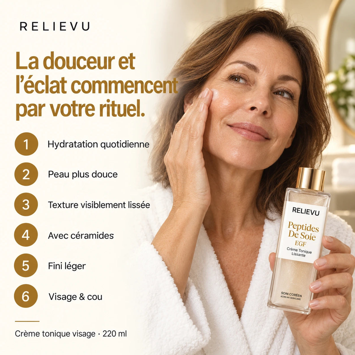 Peptides De Soie Et EGF — Le rituel et ses atouts