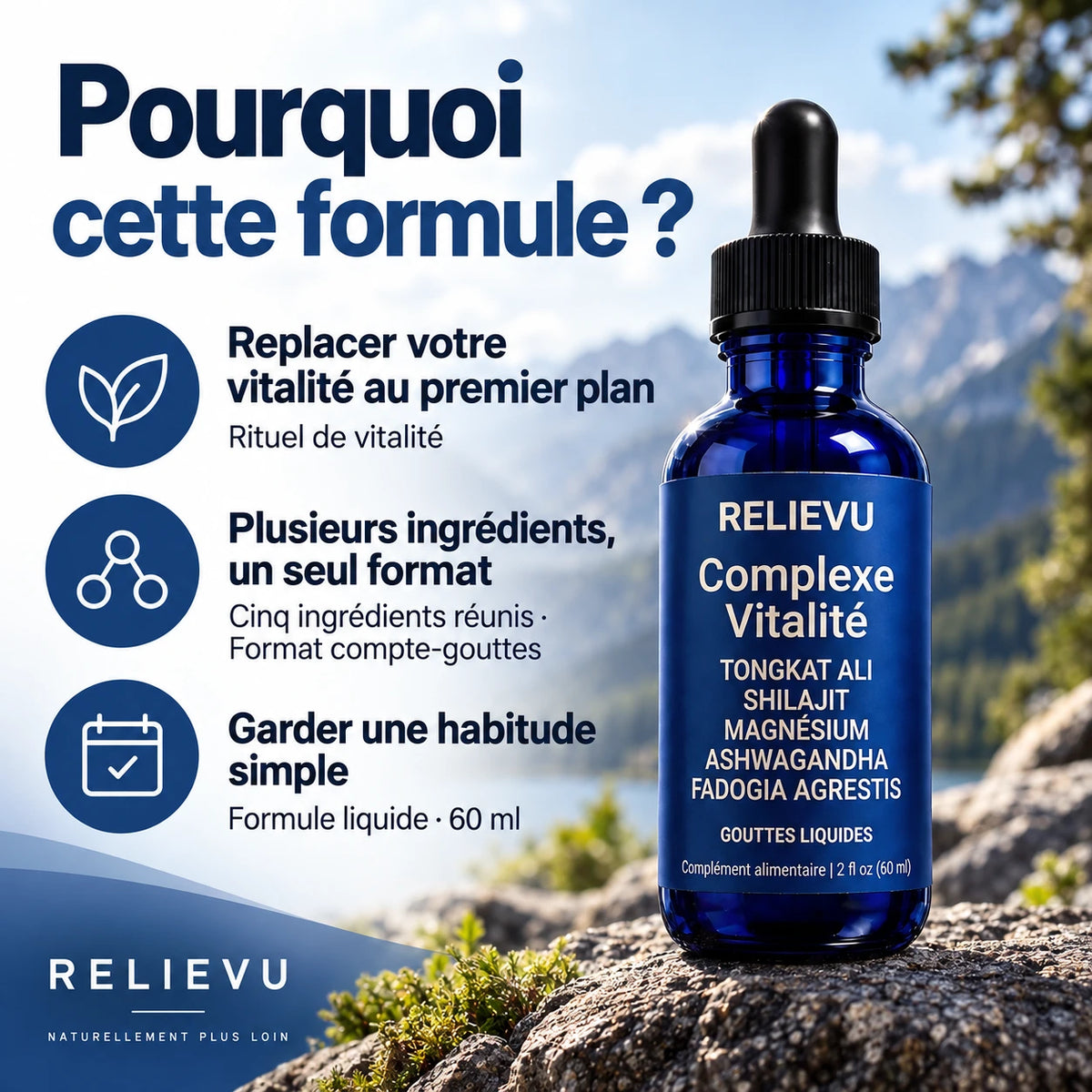 Complexe Tongkat Ali Et Shilajit — Pourquoi choisir cette formule