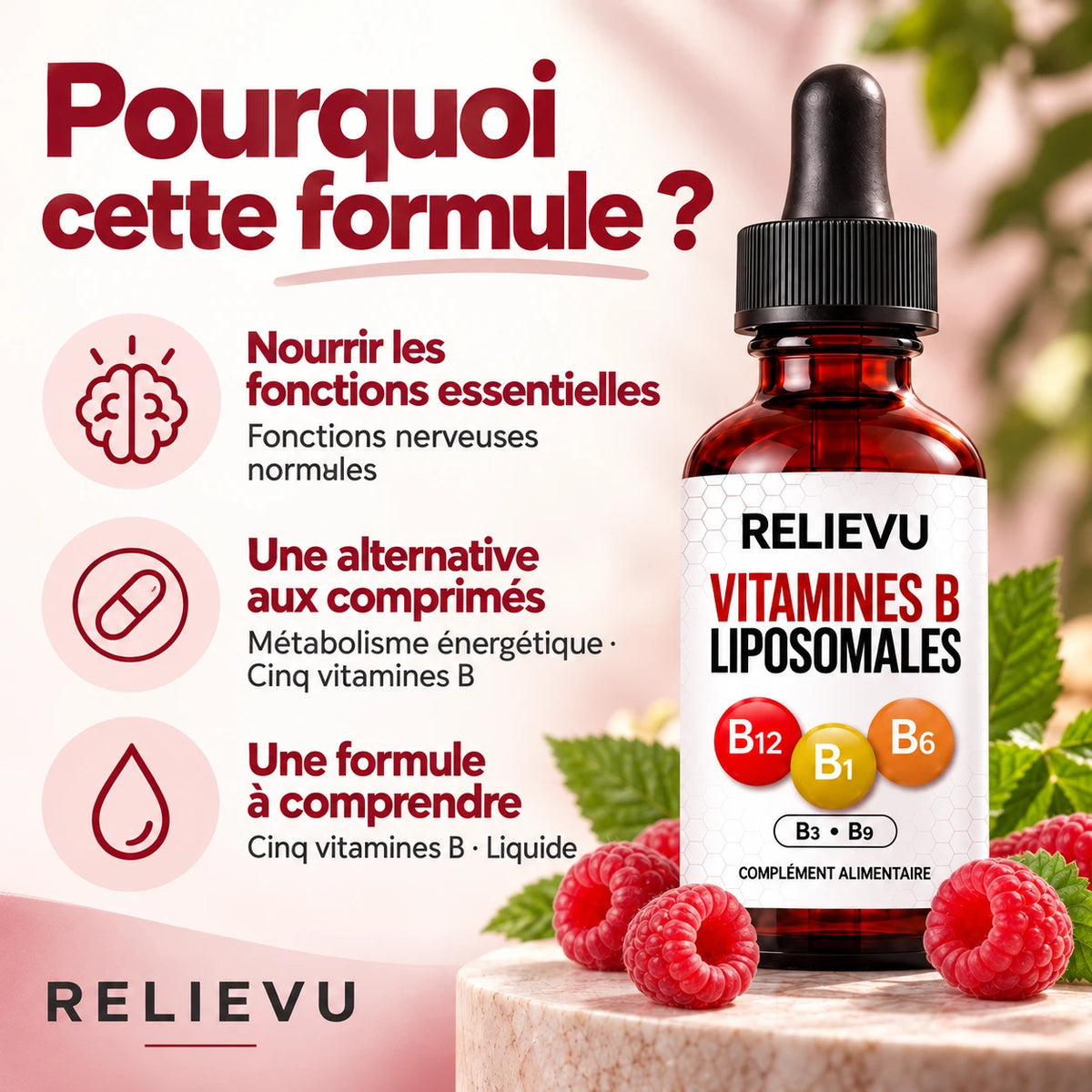 Complexe Vitamines B Liposomal — Pourquoi choisir cette formule