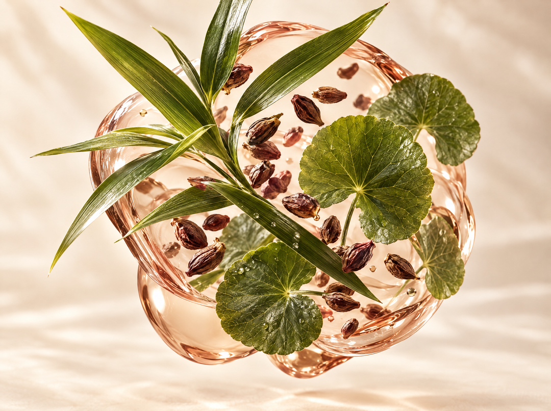 Complexe De Soutien Des Fascias — illustration : Bambou, raisin & gotu kola