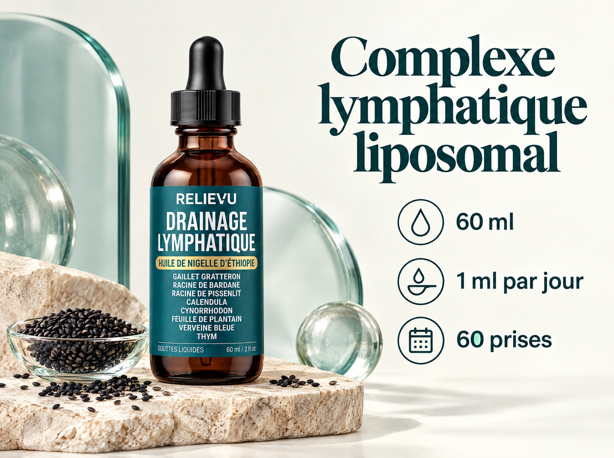 Complexe Lymphatique Liposomal — Complexe lymphatique liposomal ; 60 ml ; 1 ml par jour ; 60 prises