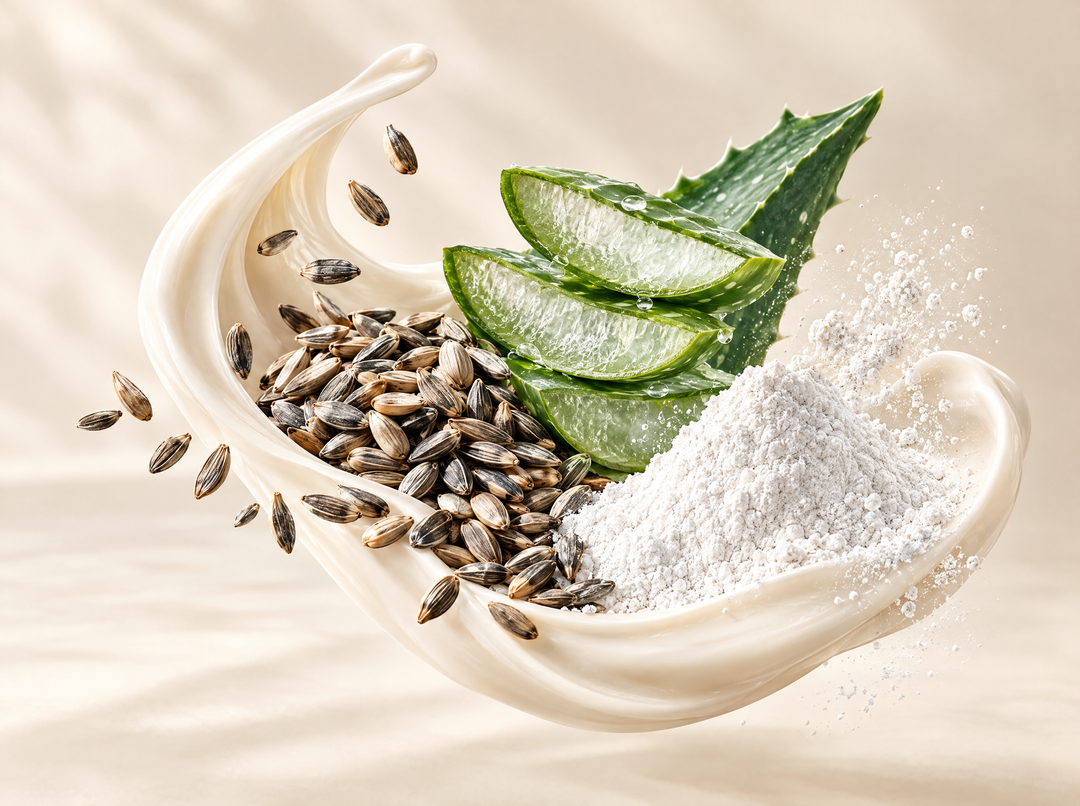 Crème Menthol Et Magnésium — illustration : Carthame, aloe vera & MSM