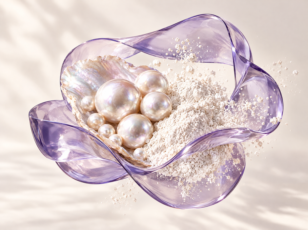 Shilajit, Perle Et Silice De Bambou — illustration : Poudre de perle