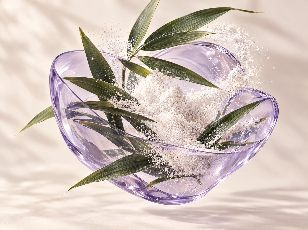 Shilajit, Perle Et Silice De Bambou — illustration : Silice de bambou