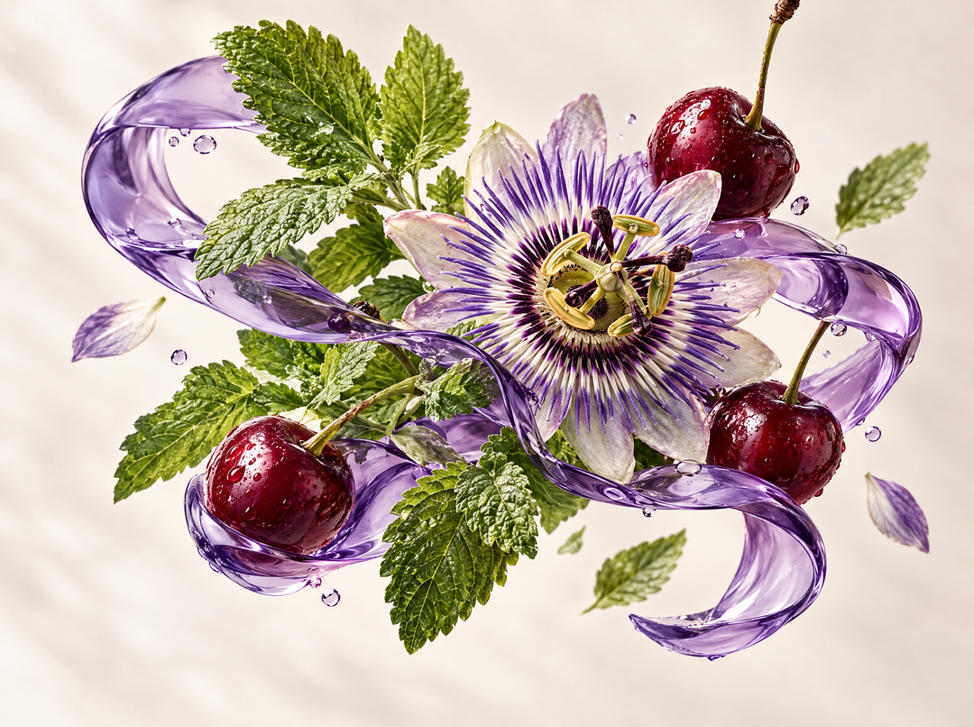 Complexe Sommeil Sans Mélatonine Au Raisin — illustration : Mélisse, passiflore & griotte
