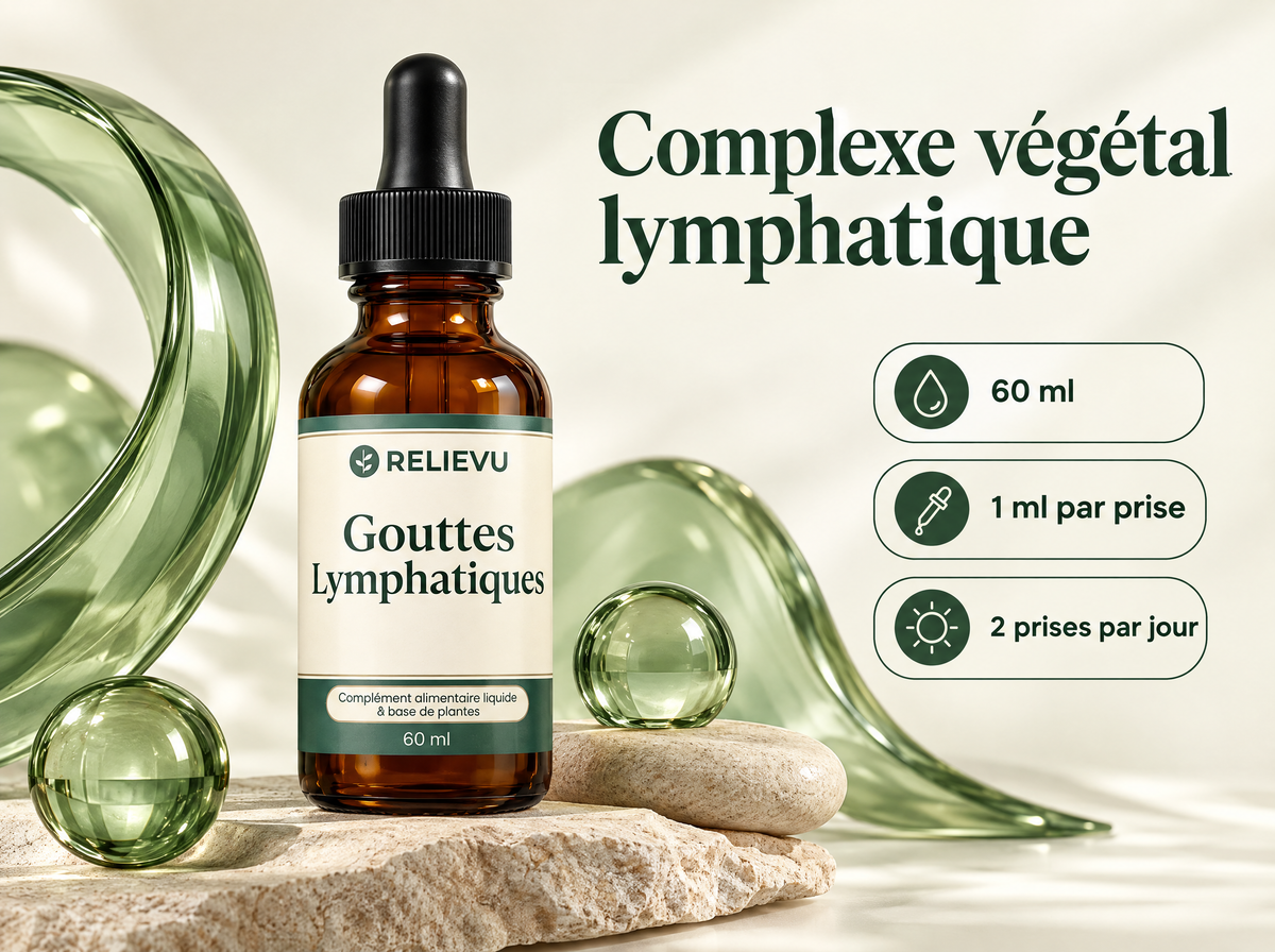 Complexe Végétal Pour Le Système Lymphatique — Complexe végétal lymphatique ; 60 ml ; 1 ml par prise ; 2 prises par jour