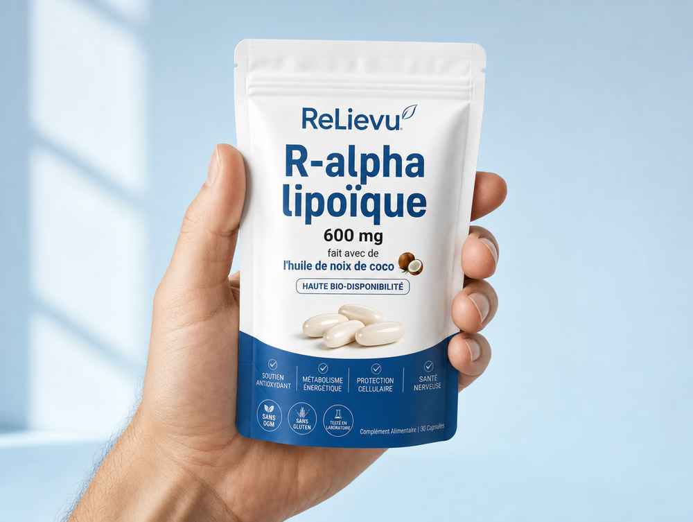 La forme <strong>R pure</strong>, à la dose de 600 mg