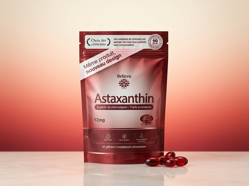 Sachet Relievu Astaxanthine, visuel produit