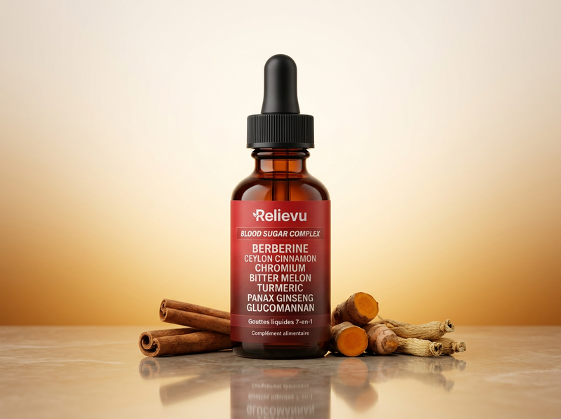 Flacon Relievu Berbérine, visuel produit