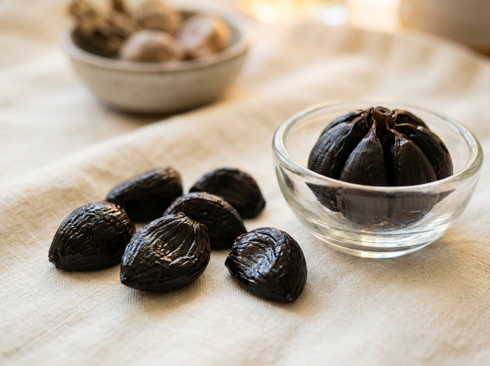 Ail noir, polyphénols et composés organosoufrés