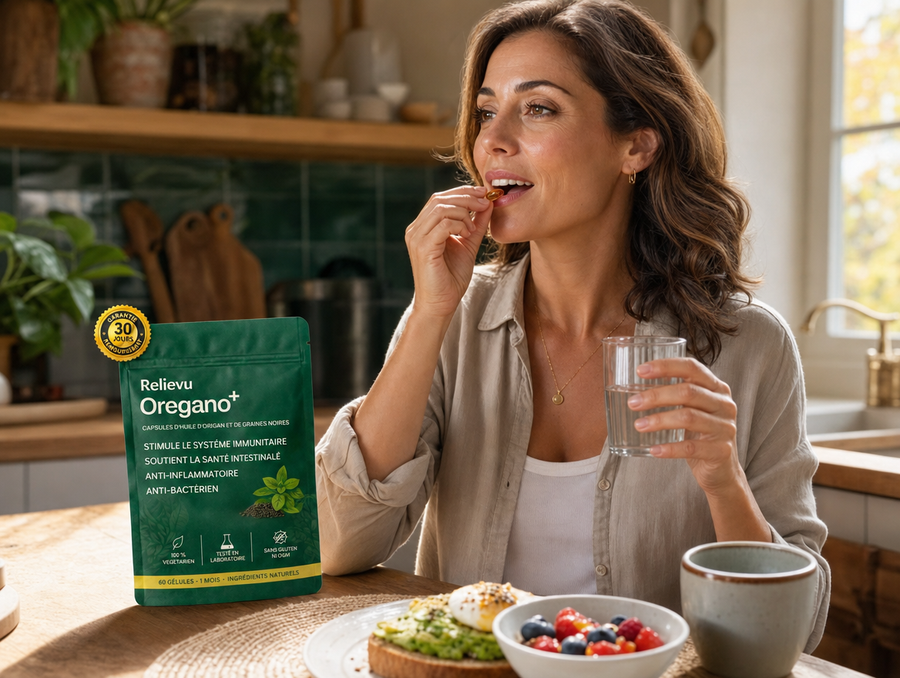 Frise chronologique d'une cure Relievu Oregano